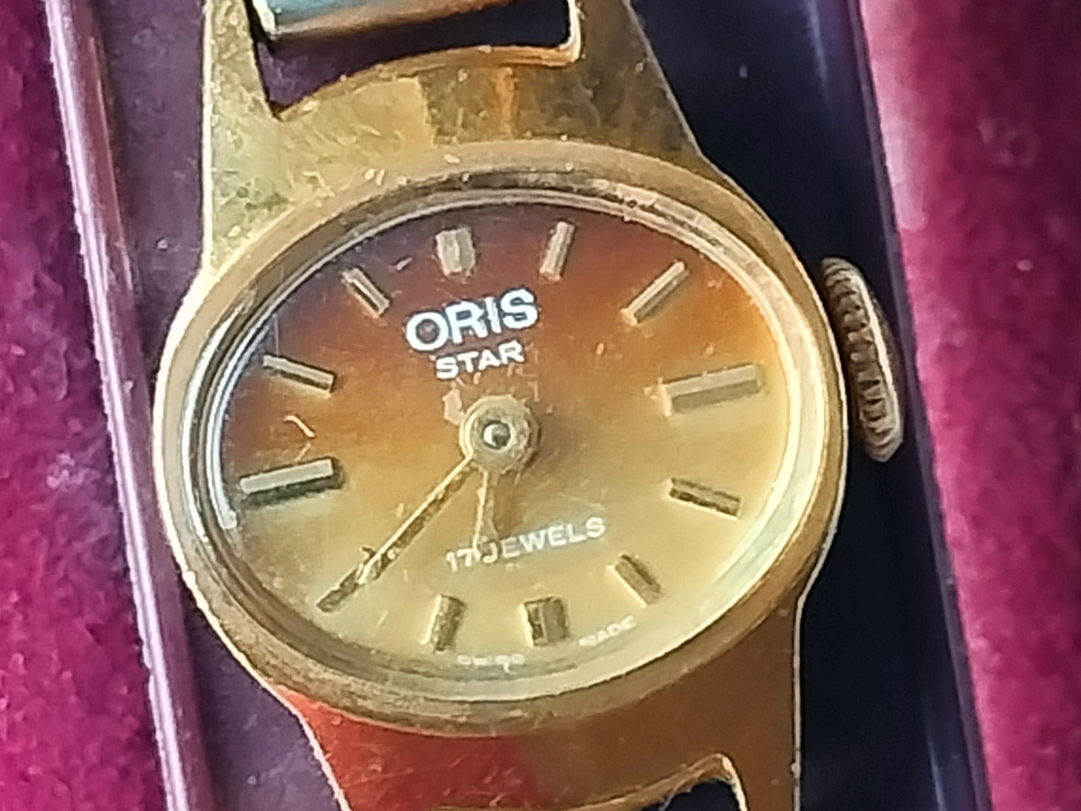 Vintage ladies watch, mechanical, not working correctly, Oris